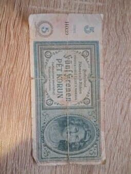 5 Korun - protektorát čechy a morava