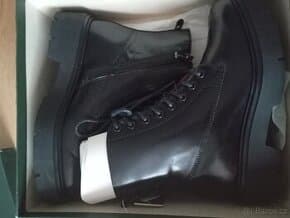 Dámské kožené nové boty, velikost 38, Gino Rossi