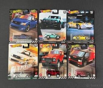 Hot wheels premium Ford, Jeep