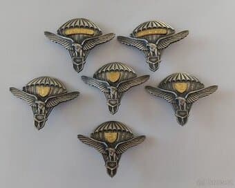 Predám set odznakov padakového odborníka- para, výsadkár