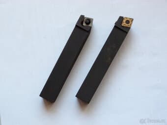 Soustružnické nože 2ks +  plátky CNMM 120408