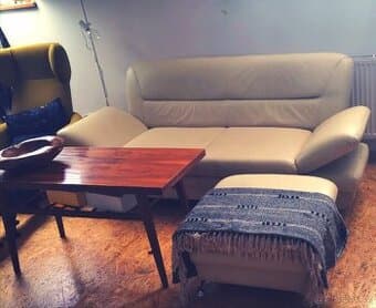 Designová kožená pohovka, Brno