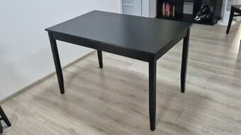 Stůl LERHAMN a 4 židle INGOLF