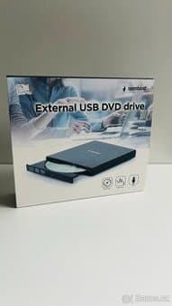 Externí USB DVD mechanika Gembird