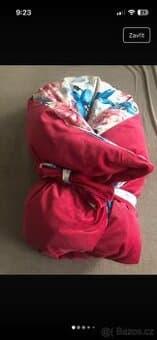 Péřová zavinovačka 100x100 cm