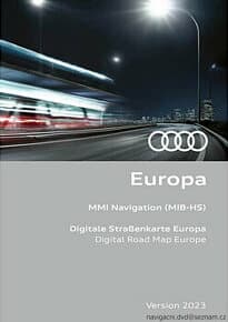 Mapové podklady (mapy) VAG MIB1, MIB2, MIB3 2026