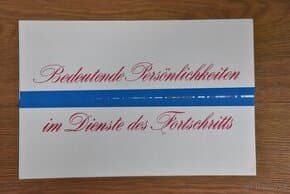 Kolekce známek - Významné osobnosti