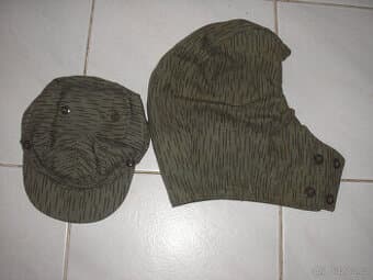 maskáče jehličí kapuce+čepice  nepoužité   ČSLA