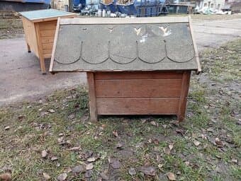 Zateplená Bouda na malého psa.