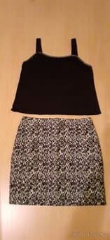 mini sukně + top