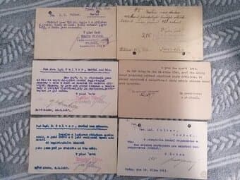 Staré dopisnice 12ks.