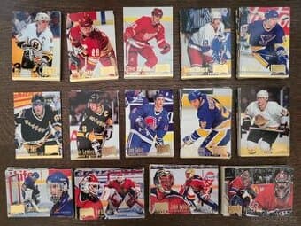 Predám hokejové kartičky set Ultra fleer 94-95 prva seria