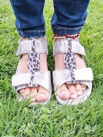 SANDÁLKY NA KLÍNKU WALDLÄUFER vel. 39,5