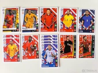 Fotbalové kartičky Lidl - UEFA Euro 2024, Topps