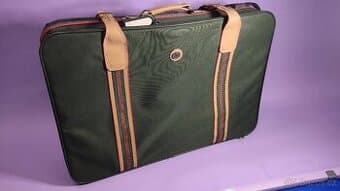 VELKÝ TEXTILNÍ KUFR