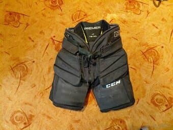 Brankářské kalhoty CCM Premier, (černé barvy), vel.junior XL