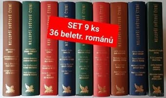 Nejlepší světové čtení, beletrie, SET 9ks