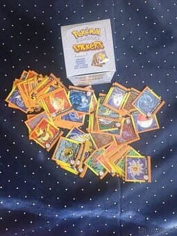 Sběratelské samolepky Pokémon Artbox 1999