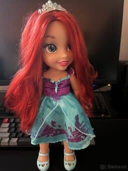 Panenka Disney Ariel-moje první panenka 40 cm-Top stav