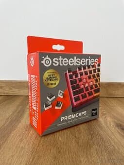 SteelSeries PrismCAPS Black UK layout