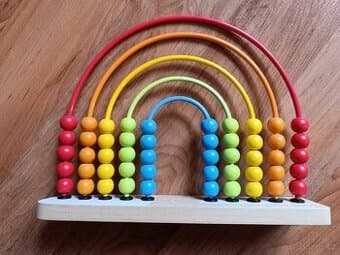 Dřevěné počítadlo