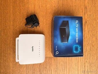 Vdsl modem + o2 Set-top-box