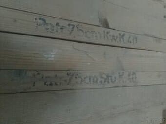 Bedna od munice z 2.s.v pro Stug KwK 40 ráže 7,5cm