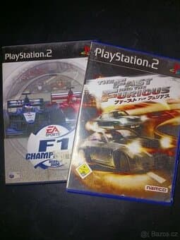PS2 hry – F1 Championship Season 2000 + Fast & Furious
