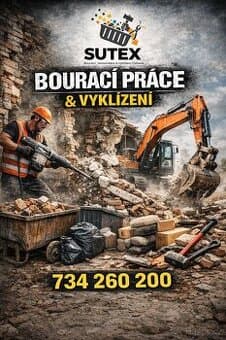 VYKLÍZENÍ A BOURÁNÍ OSTRAVA – Rychle, čistě a s odvozem