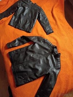 Dětské bundy kožené nové