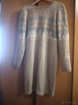 Svetrové šaty s vlnou a alpakou L