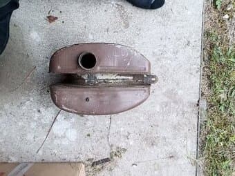 Jawa 50 pionýr , fichtl typ. 20,21 Nádrž