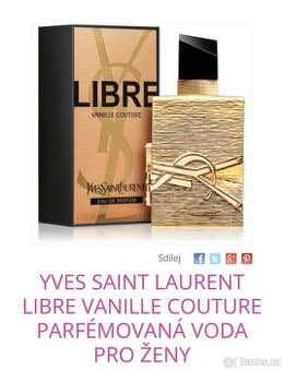 EDP YSL 50ml limitovaná edice