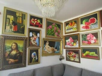 bytové doplnky-ručně malované obrazy-zakázková tvorba