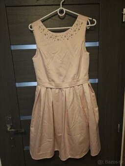 šaty společenské krátké vel.38