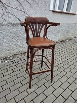 1x barová židle ton tonet
