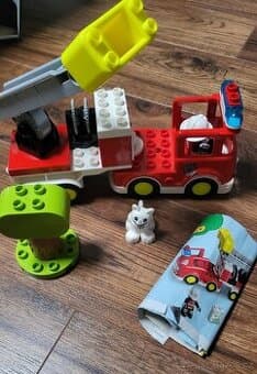 DUPLO LEGO Hasičský vůz 10969 - použité, velmi dobrý stav