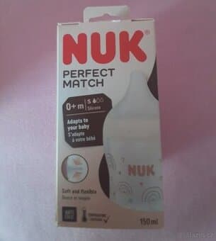 Nová lahvička NUK Perfect Match 0+