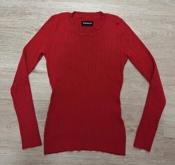 Červený svetřík Even&Odd