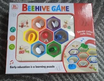 Včelí úly - hra s pinzetou od 3 let