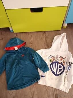 2x mikina vel 92/98 adidas