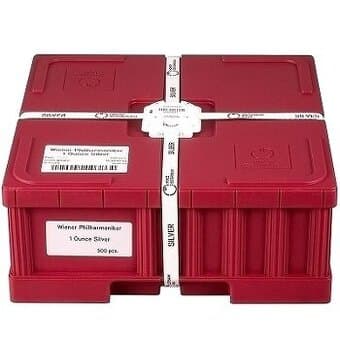 Wiener Philharmoniker investiční mince stŕíbro masterbox