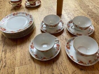 Teteo porcelánová sada Bohemia Czechoslovakia