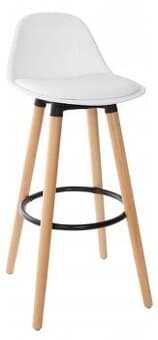 Barový pultík bílý se 2 židlemi