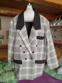 Sako dámské kostkované velikost 50