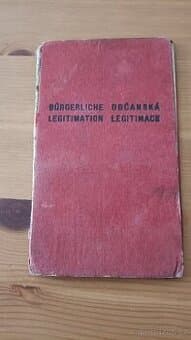 Občanská legitimace, dokumenty