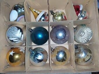 Staré Vánoční ozdoby