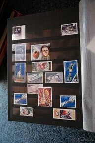 Kniha známek s vesmírnou tématikou - SSSR i USA - 11 stran