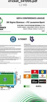 Sigma Olomouc- Lausanne