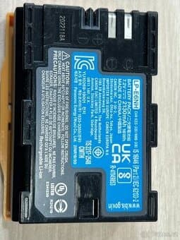 CANON LP-E6NH akumulátor pro EOS R5/6/ 5D Mark III/ …